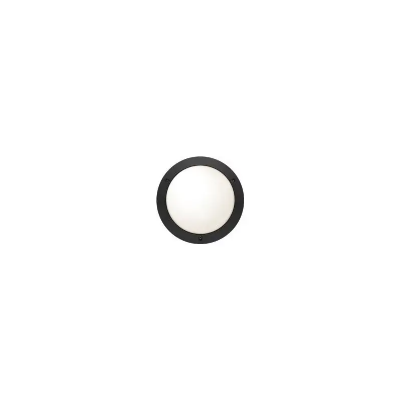 Petit Prix Hublot Chartres Origine intérieur avec détecteur HF - E27 - 53W - Rond - Noir - Non dimmable