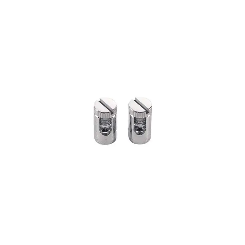 Alimentation pour câble tendu T.B.T – Max. 25A – Chrome – 2 pièces Promotion Saisonnière