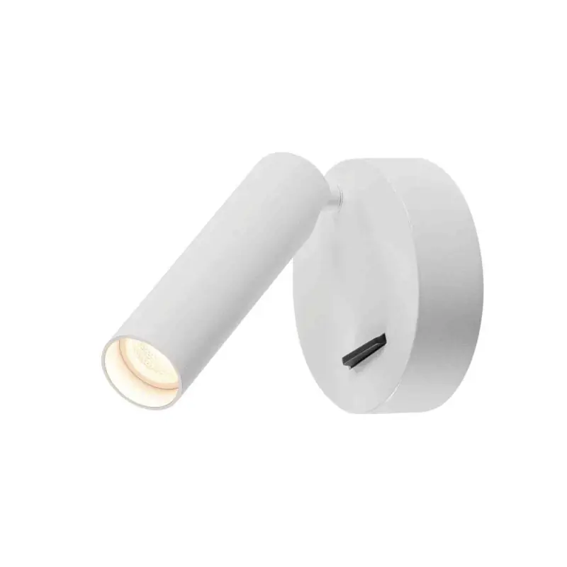 Spot LED orientable Karpo SLV – Mural ou plafond – 6W – 3000K – IP20 – Blanc Nouveauté