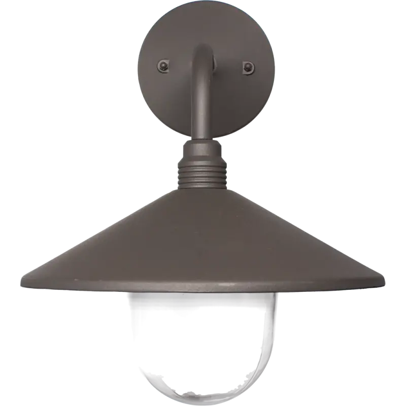 Satisfait Ou Remboursé Applique murale descendante Peak Arlux – E27 – IP44 – Anthracite – Sans ampoule