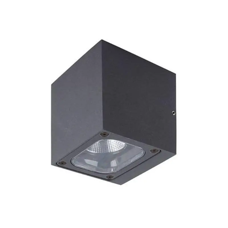 Applique murale extérieure KUBO Indigo – 2x6W – 3000K – IP54 – Anthracite Authentique