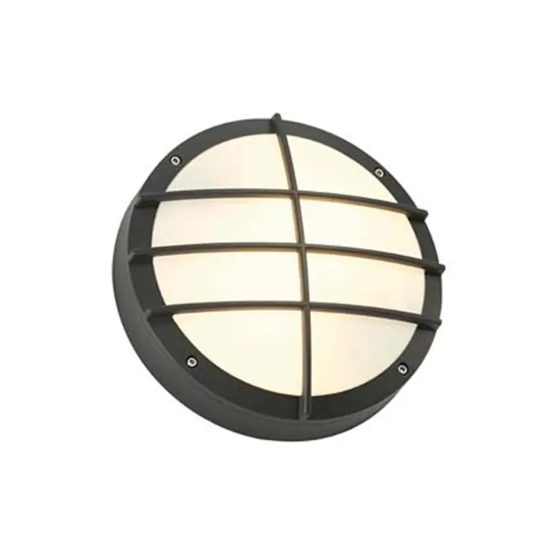 Applique extérieure Bulan Grid – Anthracite – E27 – 2x25W – Sans ampoule Prix Cassé