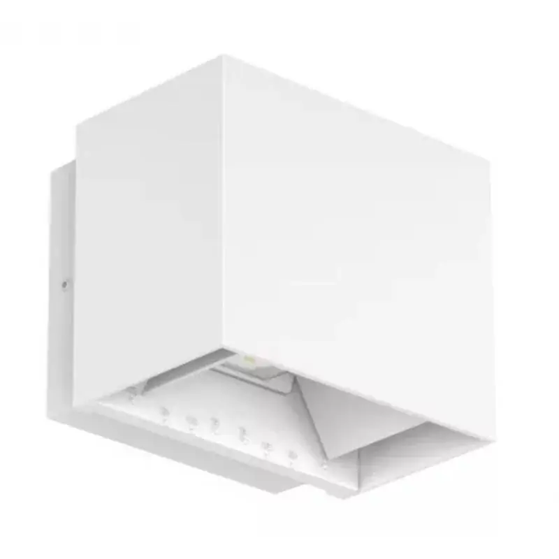 Applique LED extérieure Axim Aric – Up & Down – 3000K – 10W – IP65 – Blanc Vente Flash