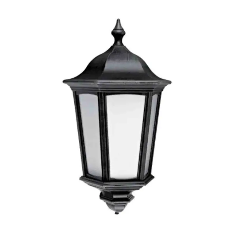 Applique extérieure avec détecteur LIZIO Sensor Aric – 100W max – E27 – IP44 – Noire – Sans ampoule Acheter Direct