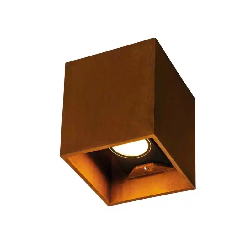 Applique LED extérieure Rusty SLV – Carrée – Up&Down – 14W – 3000/4000K – IP65 – Rouille Offre Du Jour