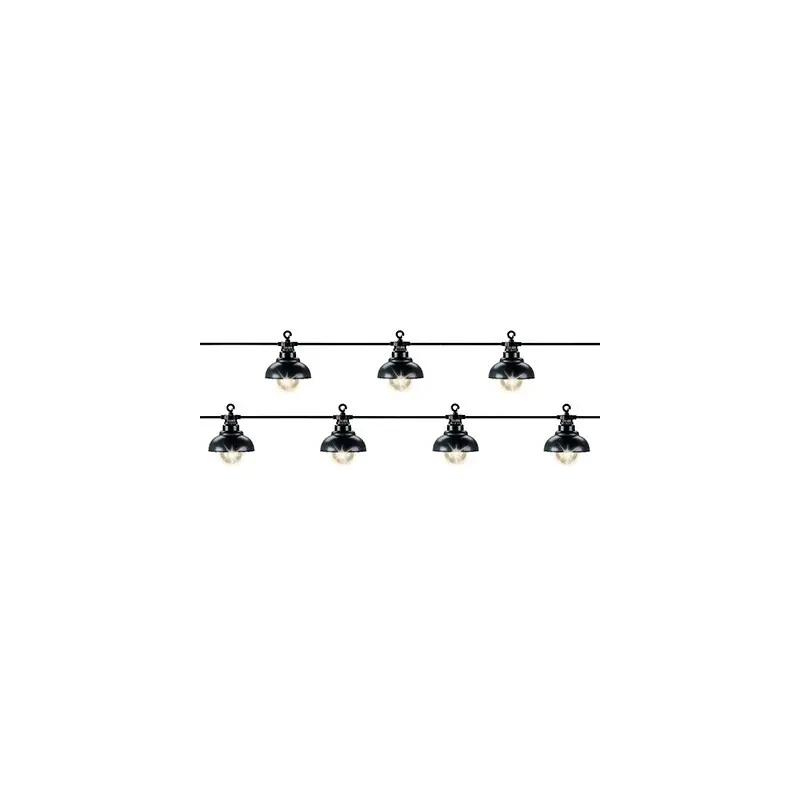 Édition Limitée Guirlandes 10 LEDs – Style port marine – Blanc chaud – IP44