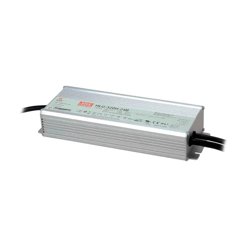 Alimentation LED précâblée à tension constante Aric - 320W - 24V DC - IP20 - Dimmable Usine Directe