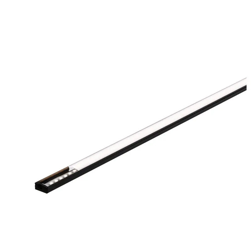 Profilé de strips MaxLED Paulmann - 2m - Noir avec diffuseur blanc Satisfait Ou Remboursé