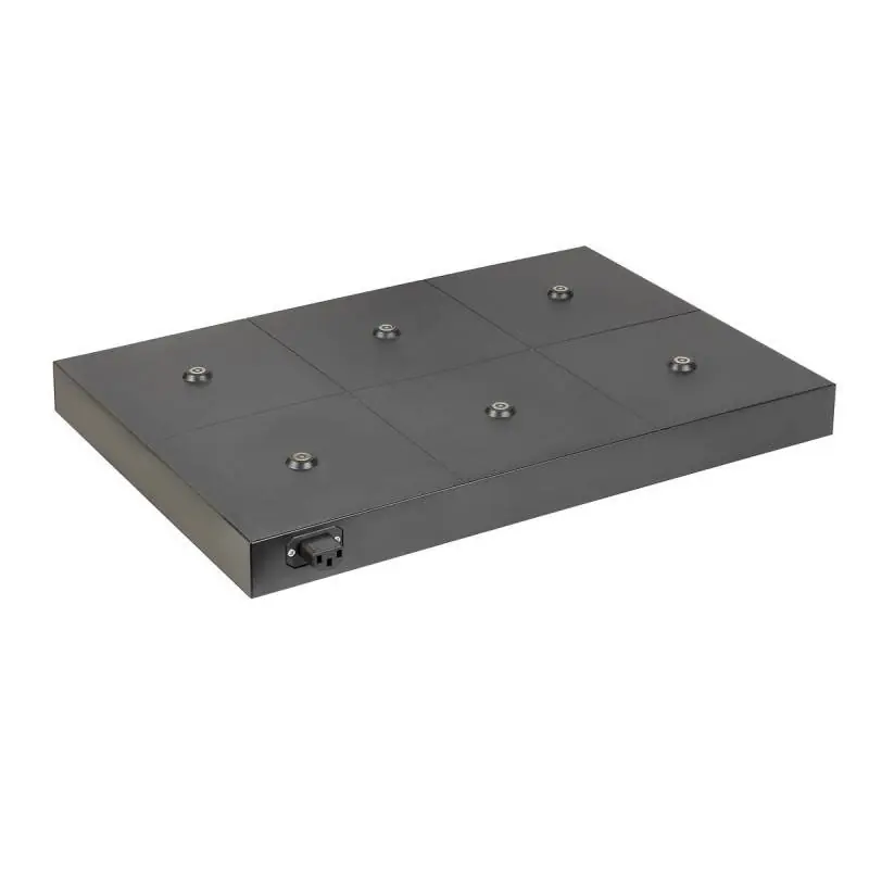 Base de recharge VINOLINA TWO SLV - 37W - IP20 - 6 luminaires max - Noir Quantité Limitée