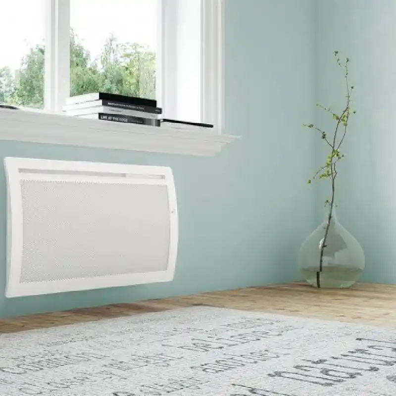 Panneau rayonnant Quartéa intelligent Intuis - Horizontal - 750W - Blanc Promotion