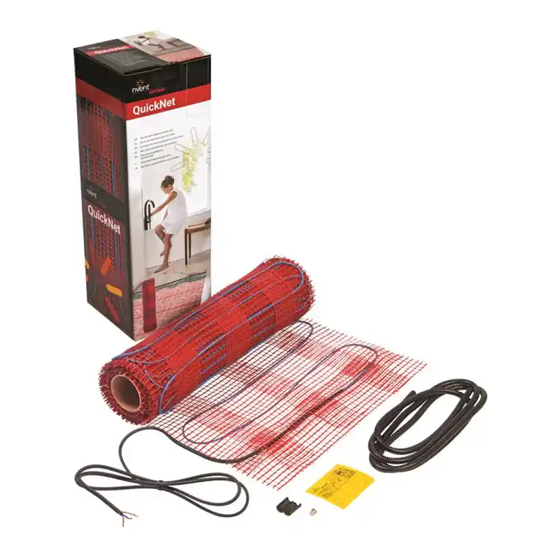 Marque Trame chauffante QuickNet Raychem – 9M² – Puissance constante – 230V – 90W/m² – Sans thermostat