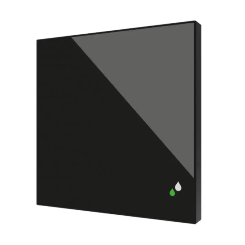 Commander Maintenant Sonde de température et d&rsquo;humidité KNX Flat Sensato v2 Zennio – Pour installation encastrée – Anthracite