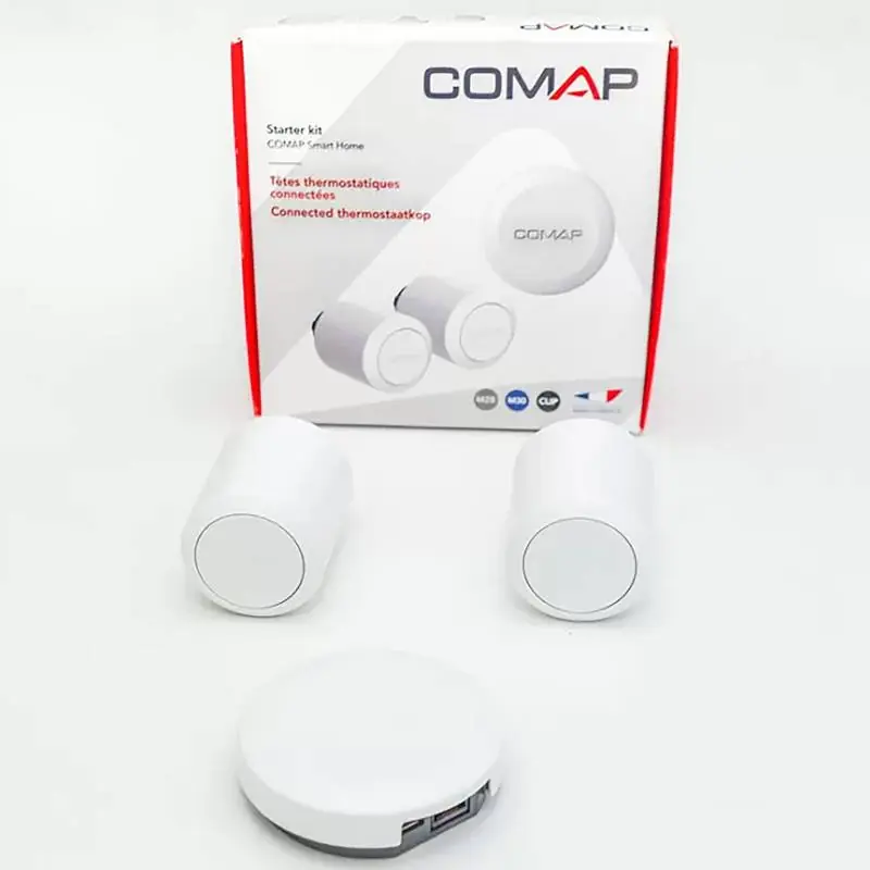 Haute Qualité Kit démarrage 2 têtes connectées M30 + passerelle Smart Home Comap