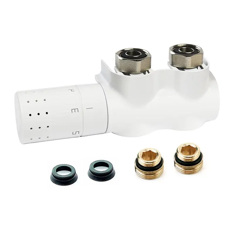 Robinet thermostatique radiateur AutoSar thermod Comap - M30 - Blanc En Vogue