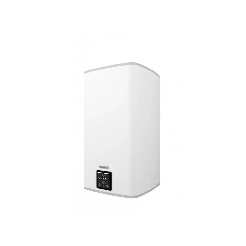 Chauffe-eau électrique connecté Linéo - 2400W - Carré vertical mural - 120L - 4 à 6 personnes - Blanc Offre Exclusive