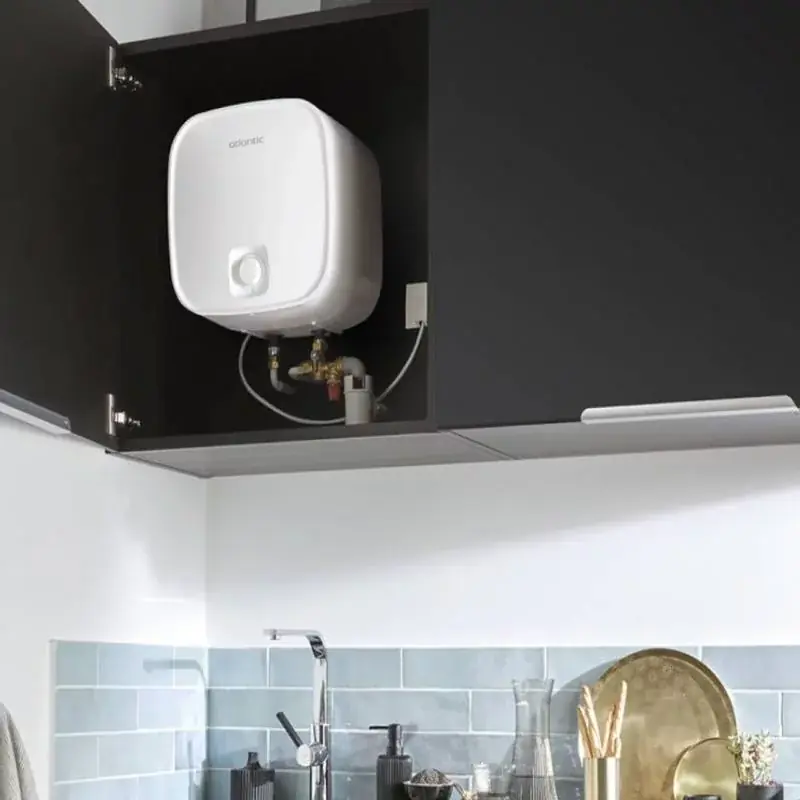 Paiement Sécurisé Chauffe-eau électrique compact ODEO - 2000W - Sur évier - 30L - Solution d'appoint