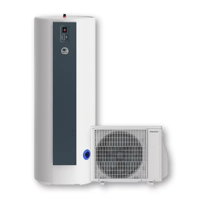Chauffe-eau thermodynamique 270L + Unité extérieure Split 3 Thermor - 5 personnes et plus - 1800W Commande En Gros