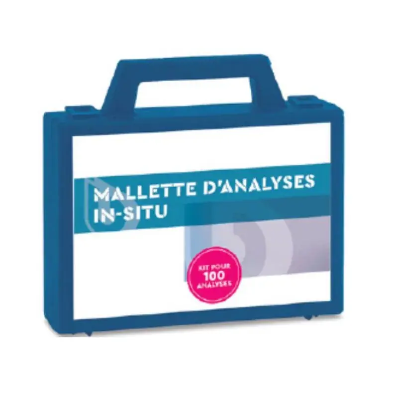 Mallette d'analyses in-situ BWT - Eaux de chauffage - pour 100 analyses Artisanat