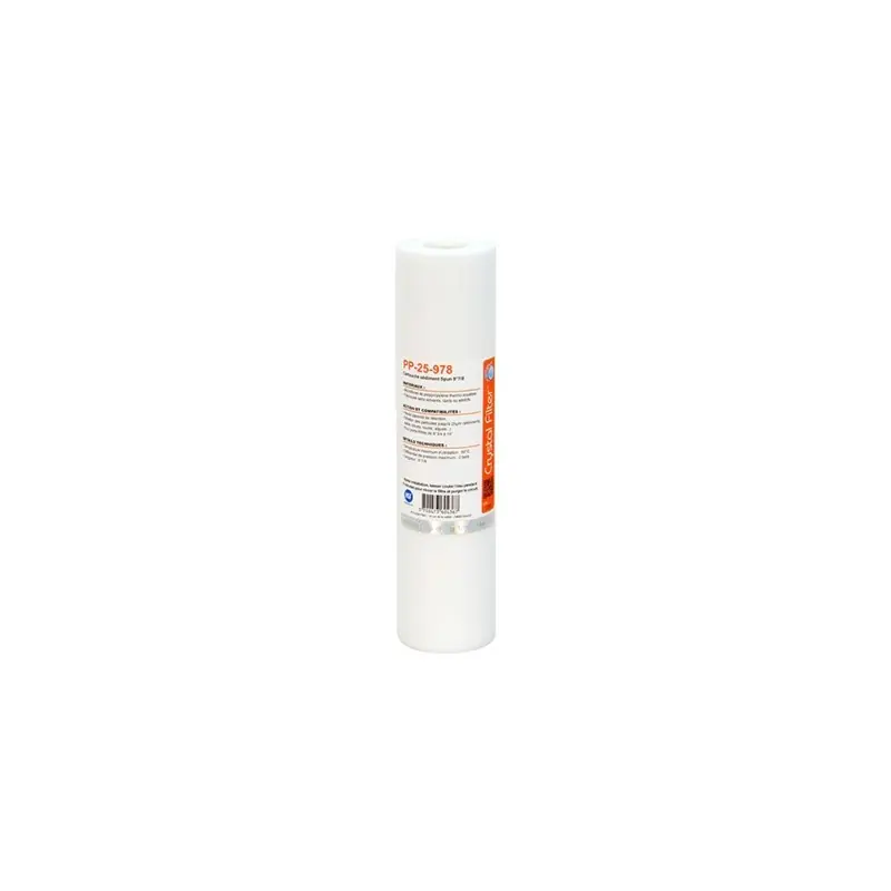 Cartouche PP-25-978 - Polypropylène - 9”7/8 - 25 µm Nouvel Arrivage