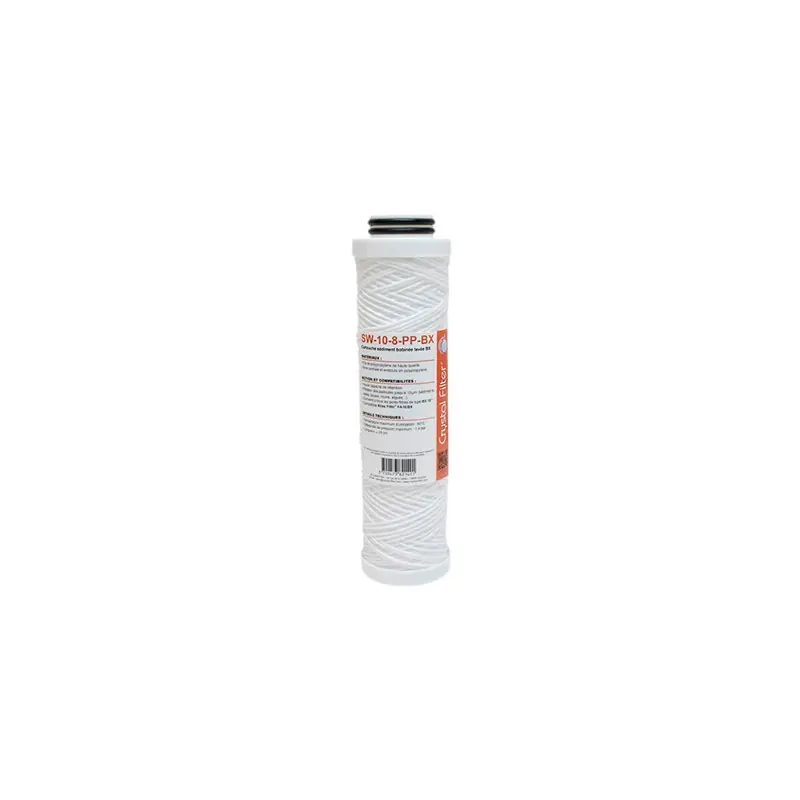 Cartouche SW-10-8-PP-BX - Polypropylène - 10” - 10 µm Fait Main