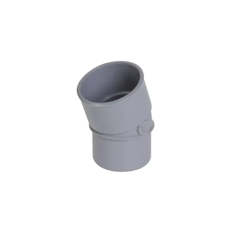Raccord évacuation - Coude - Mâle/femelle - 20° - ø32mm Super Prix