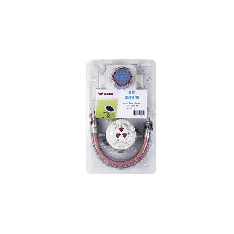 Kit butane - 1,3kg/h - Classe 1 - 2 lyre (inox) Garantie Incluse