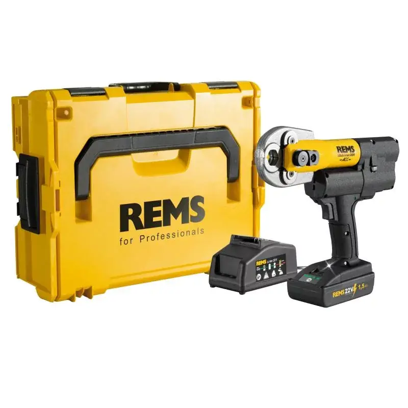 Sertisseuse sans mâchoire Mini-Press 22V ACC L-Boxx Rems Commander Maintenant