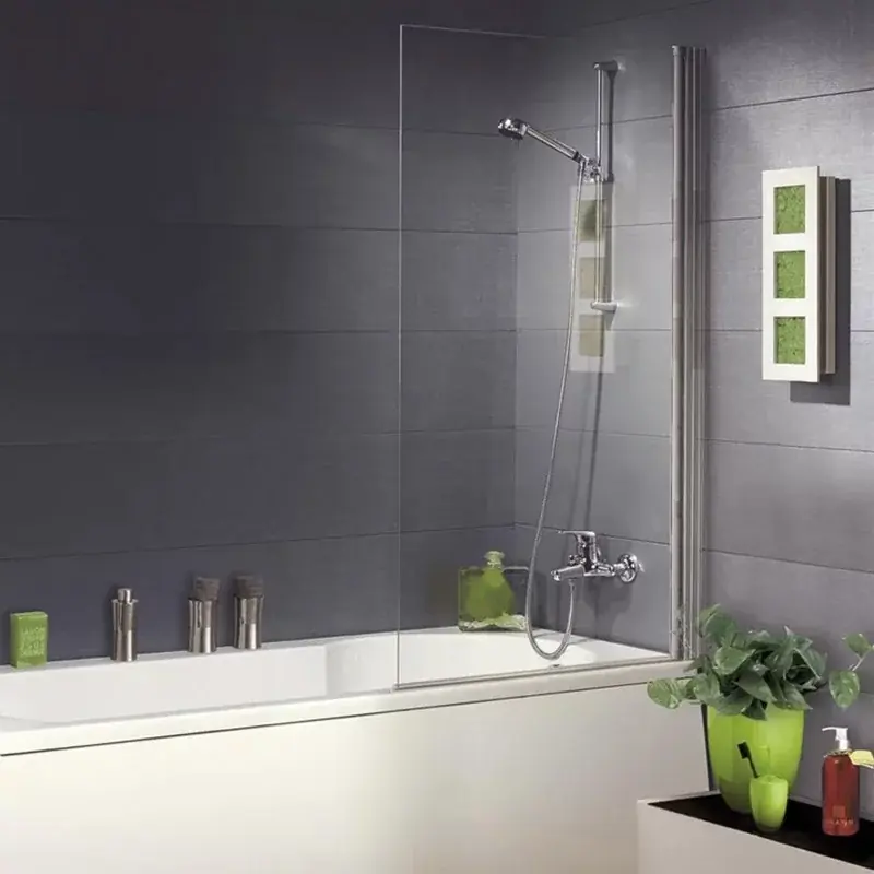 Meilleur Choix Pare baignoire Yuca Aquance - 1 volet - Profilé Silver