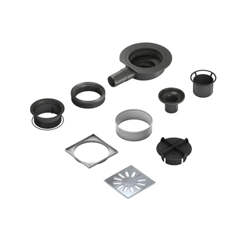 Siphon de sol Mini Max – Sortie horizontale – Ø40 mm Fait Main