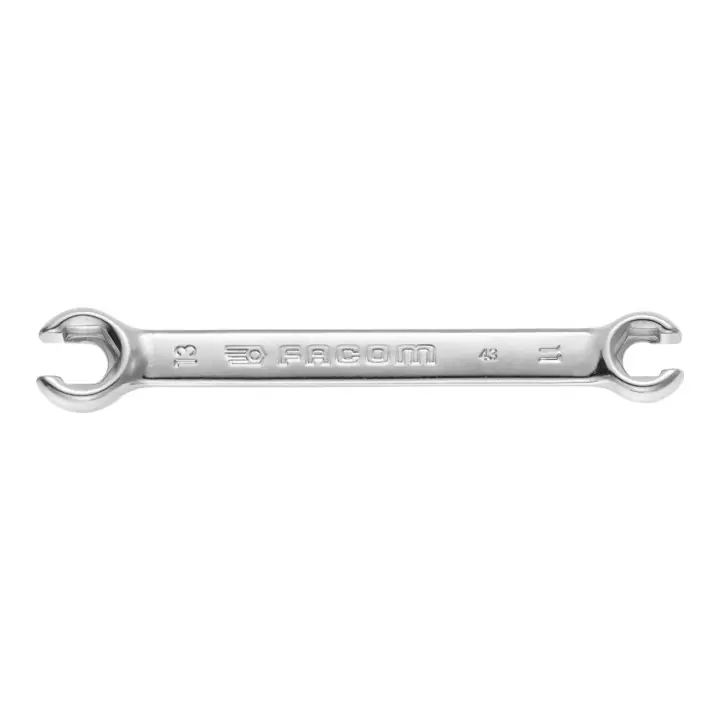 Facom Clé à anneau double à extrémité ouverte 10x11 mm avec bord d'arrêt Paiement Sécurisé