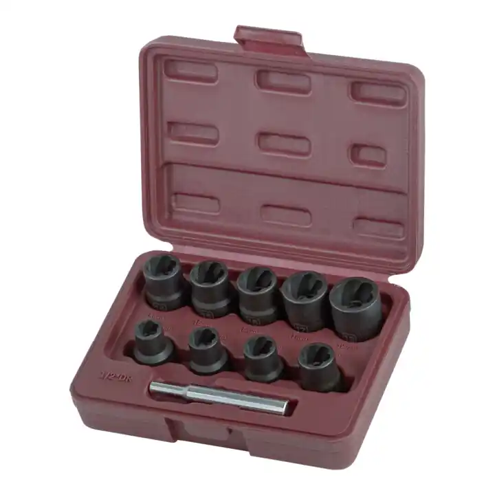 Offre Exclusive Kraftwerk, jeu de douilles à dévisser 10-19 mm, 10 pièces