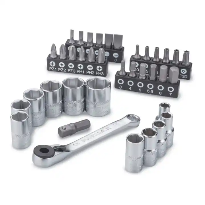 Expédition Rapide Stanley 1/4" FM PRO-STACK Jeu de douilles 37 pces