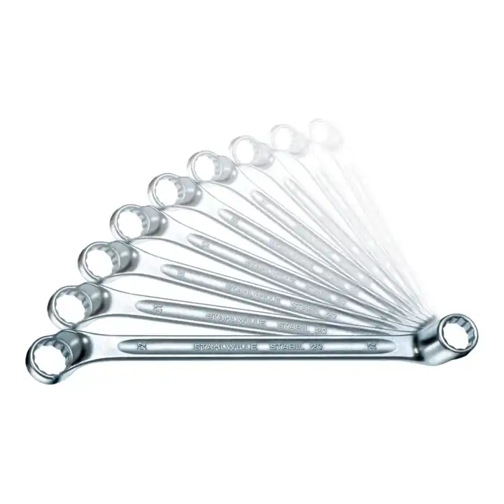 Commander Vite Jeu de clés polygonales doubles 20/12 12pces ouv. de clé 6 mm – 32 mm contrecoud
