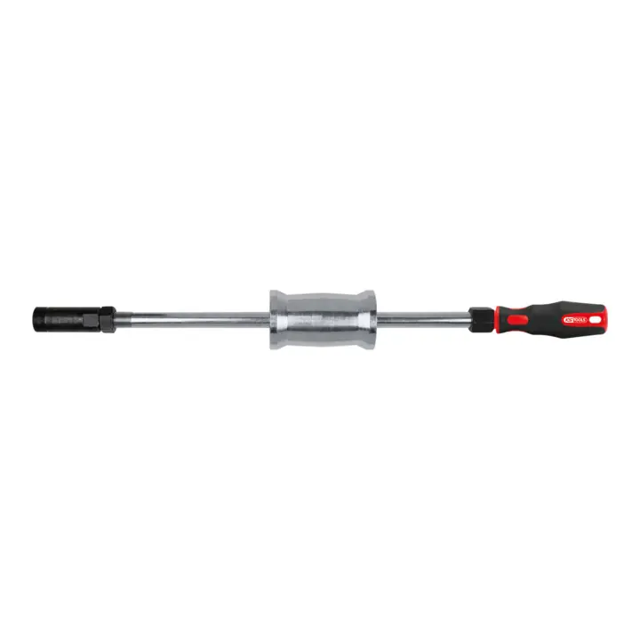 KS Tools M27x1,0 Kit d'extracteur d'injecteurs avec masse à inertie, 1,5 kg, 2 pcs. Offre Du Jour