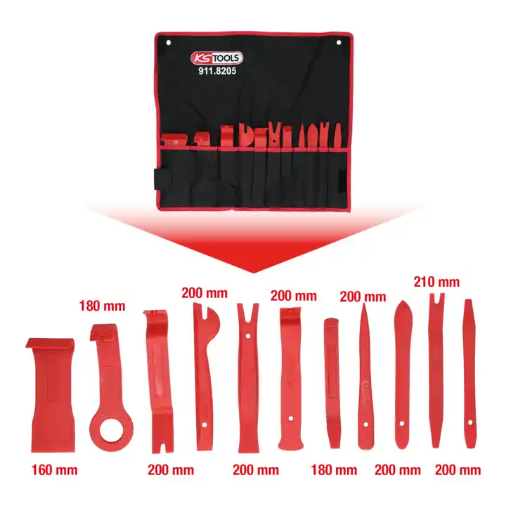 Artisanat MASTER Jeu de cale en plastique, 11 pcs.