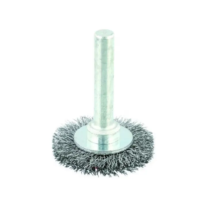 Affaire À Saisir Osborn Brosse ronde acier 6 mm 50 mm ondulée