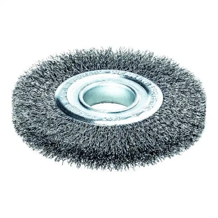 Lessmann Brosse circulaire Fil d’acier 0,30 / 0,35 mm,⌀ brossexlargeur brosse: 125X23 mm Meilleur Choix