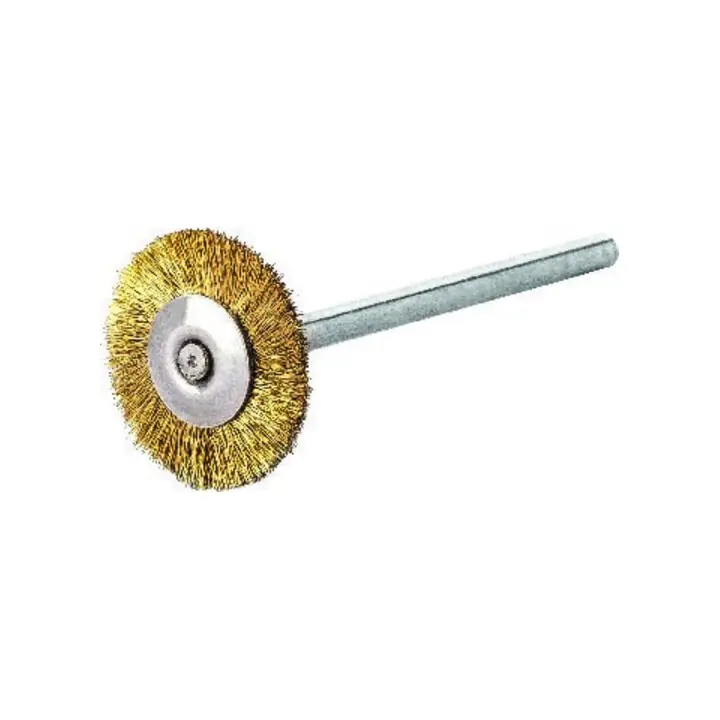 Seulement Aujourd’hui Lessmann Mini-brosse circulaire Fil laiton 0,10 mm,⌀ brosse x largeur de brosse: 19X2 mm
