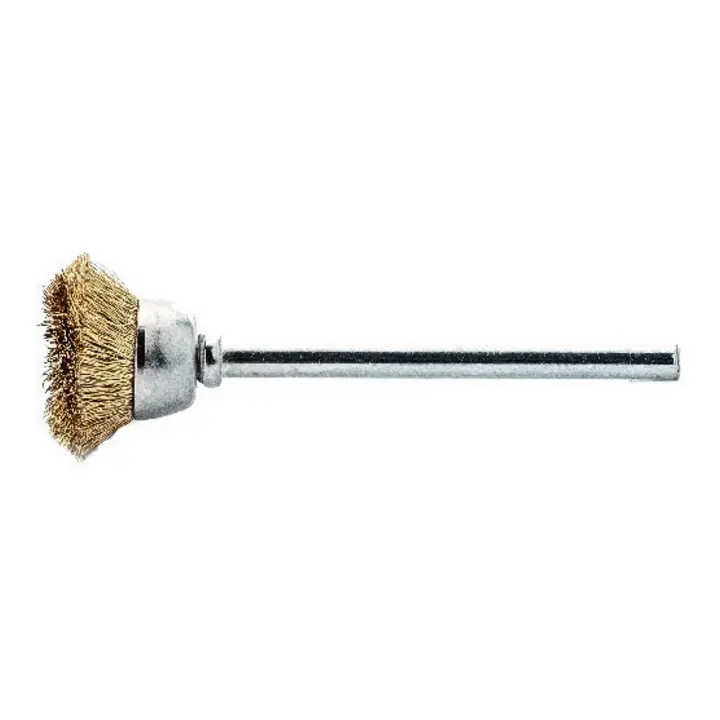 Quantité Limitée Lessmann Brosse boisseau miniature Fil laiton 0,10 mm,⌀ brosse: 15 mm