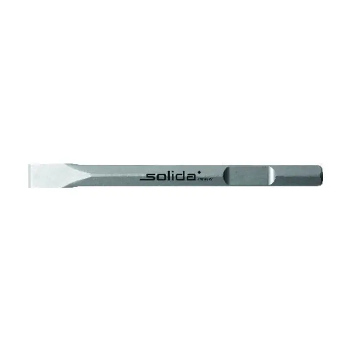 En Vogue solida Burin plat 400 mm hexagonal 28 mm