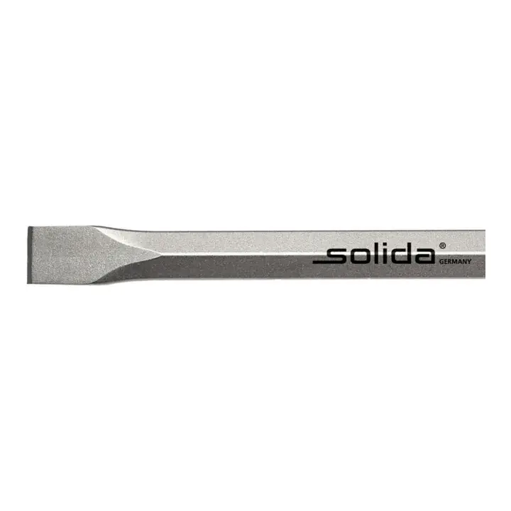 HILTI solida burin plat 28 x 500 mm Hex. 22 mm avec 6 rainures TE-S 805 / 905 En Vogue