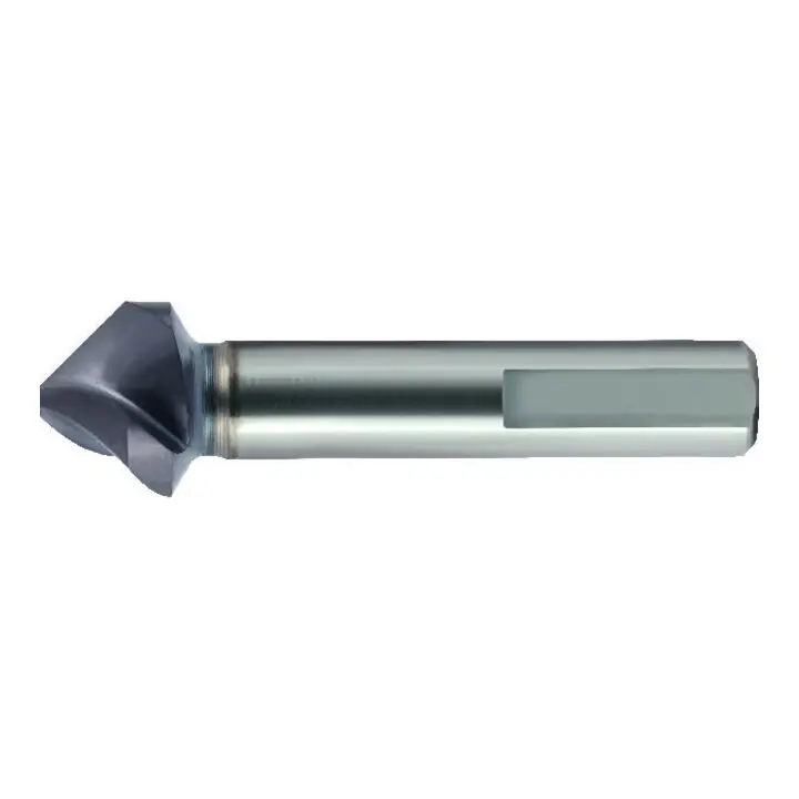 GÜHRING Fraise cône SpyroTec HSCO spiralée Forme C 90° Tige 3 faces 20,5mm TiAlN Fait Main