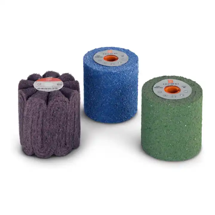 Expédition Rapide Set pour acier inoxydable pour le satinage de surfaces Fein