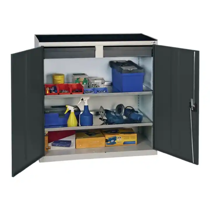 Achat Immédiat Armoire d&rsquo;outillage/Servante de machine H1000xl1000xP500 mm 1 tiroir, 2 tablette