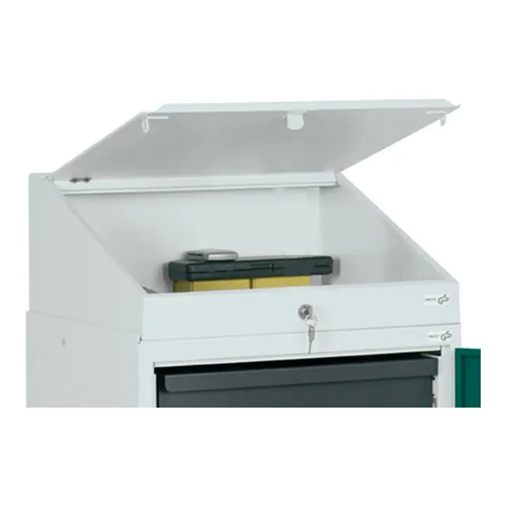 Pupitre rapporté H272/91xl500xP500mm gris clair, RAL 7035 STUMPF Offre Limitée