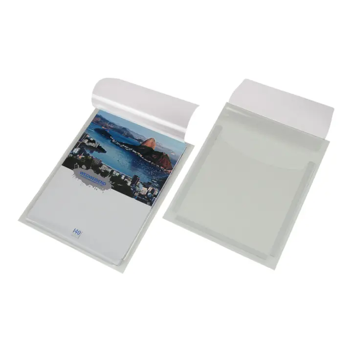 Petit Prix Pochette auto-adhésive Eichner en film vinyle transparent DIN A4 10 pcs.