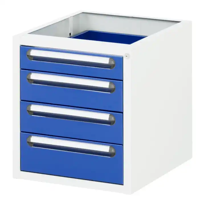 Paiement Sécurisé Armoire à tiroirs Rau E-3-4 Table de travail E LxPxH 490x600x545 mm