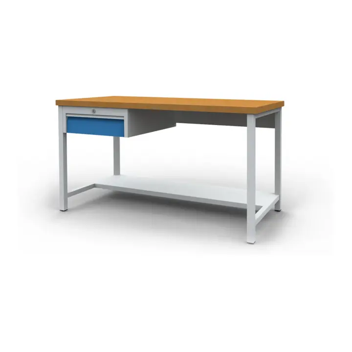 Pas Cher Table de travail Bedrunka+Hirth 1500 avec 1 tiroir