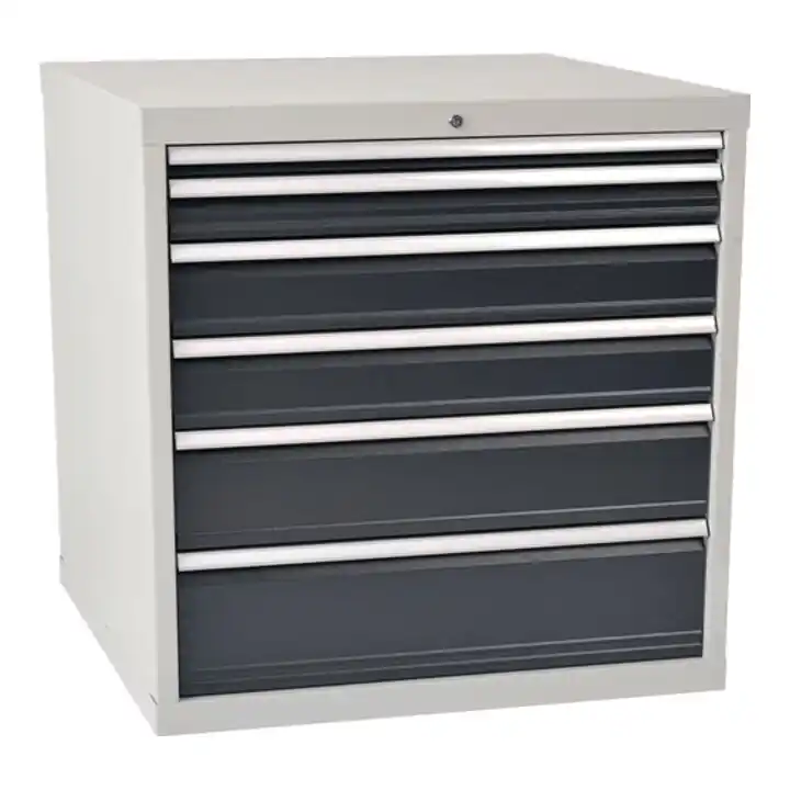Super Prix Armoire à tiroirs H1019xl1005xP736mm gris/anthr. 6 tiroir extractible