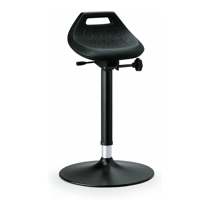 Authentique Siège assis-debout mousse intégrale H. d'assise réglable 650-850 mm tube en acie